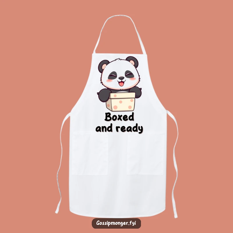 Funny Panda Apron: Kitchen Playfulness, Practical Funny Gift