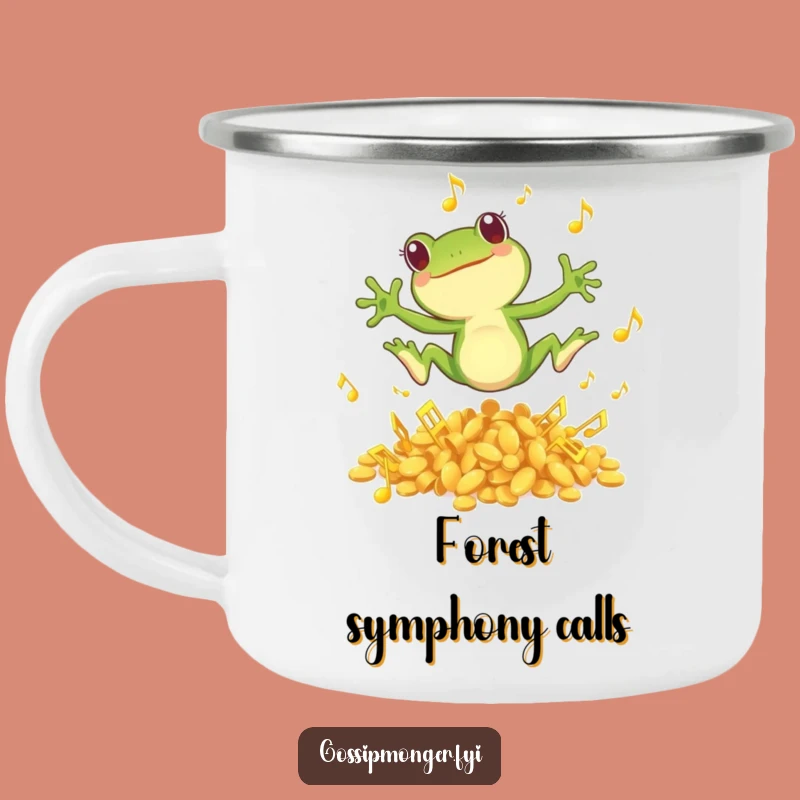 Funny Frog Camping Mug: Outdoor Overture, A Hilarious Gift for Adventurers