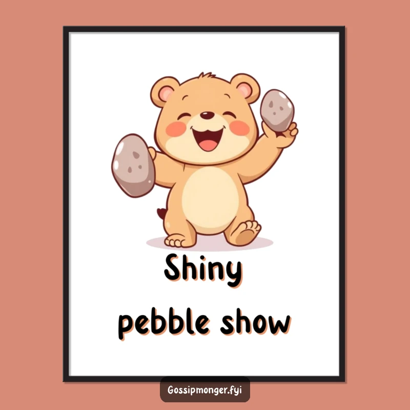 Funny Bear Digital Art, Juggling Cub Printable, Hilarious Instant Gift!