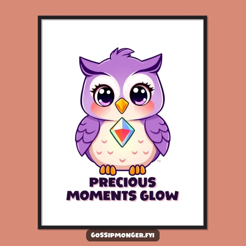 Funny Owl Digital Art: Sharing is Caring, A Hilarious Gift of Friendship