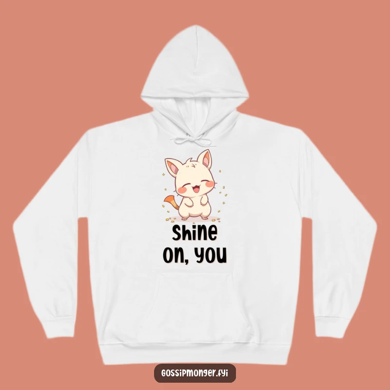 Funny Mischievous Creature Hoodie - Cozy Giggling Scatterer Sweatshirt