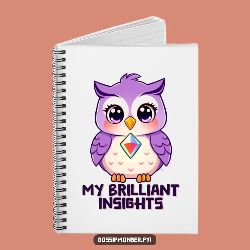 Funny Owl Notebook: Sharing Wisdom, Your Hilarious Gift for Friends