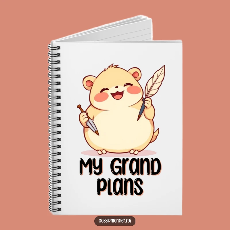 Funny Scribe Creature Notebook: Quill Writer's Journal, Perfect Humorous Stationery!