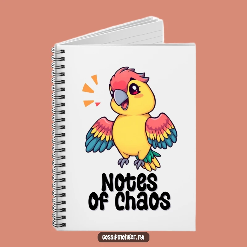 Funny Sassy Parrot Notebook: Capture Ideas With Vibrant Flair